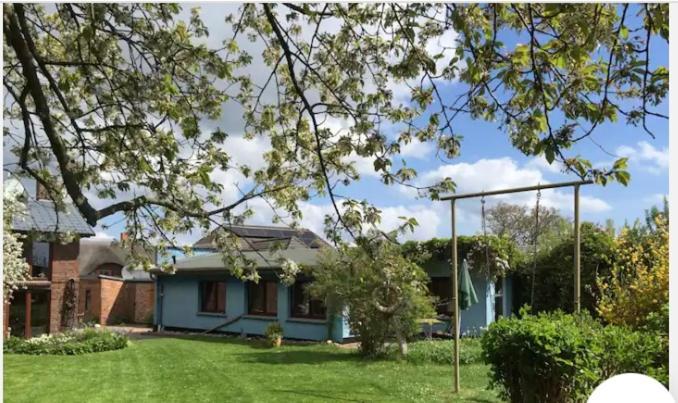Blaues Haus Neu Reddevitz Villa Lancken-Granitz Bagian luar foto